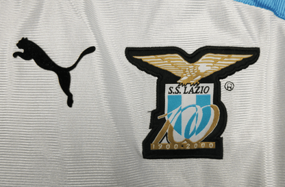 Camiseta local de la Lazio 2000/01
