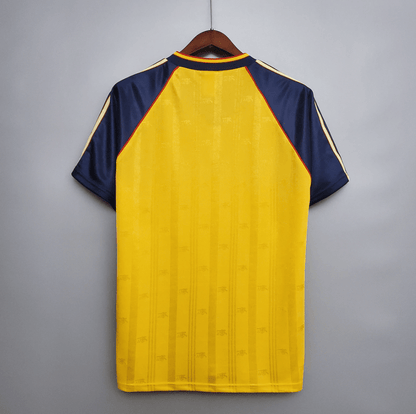 Camiseta de visitante del Arsenal 88/89