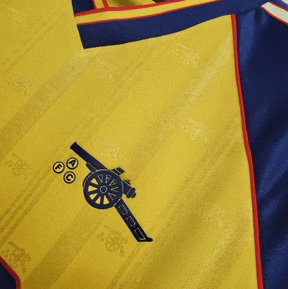 Camiseta de visitante del Arsenal 88/89