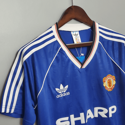 Camiseta de visitante del Manchester United 88/90