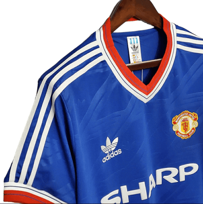 Camiseta de visitante del Manchester United 1988