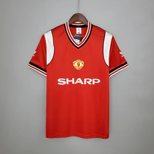 Camiseta local del Manchester United 85/86