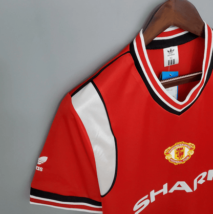 Camiseta local del Manchester United 85/86