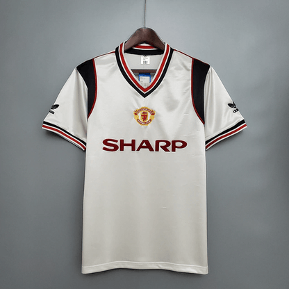 Camiseta de visitante del Manchester United 84/86