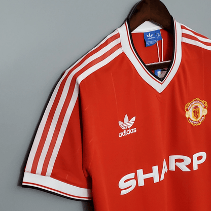 Camiseta local del Manchester United 86/88