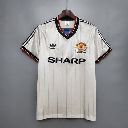Camiseta de visitante del Manchester United 1983