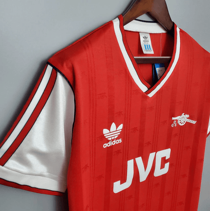 Camiseta local del Arsenal 87/88