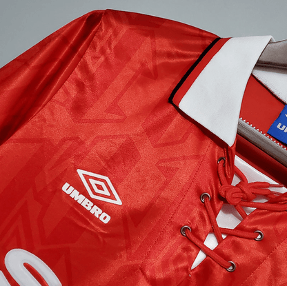 Camiseta local del Manchester United 93/94
