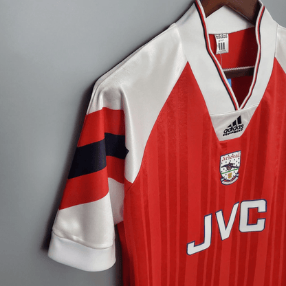 Camiseta local del Arsenal 92/93