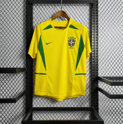 Camiseta de local de Brasil 2002