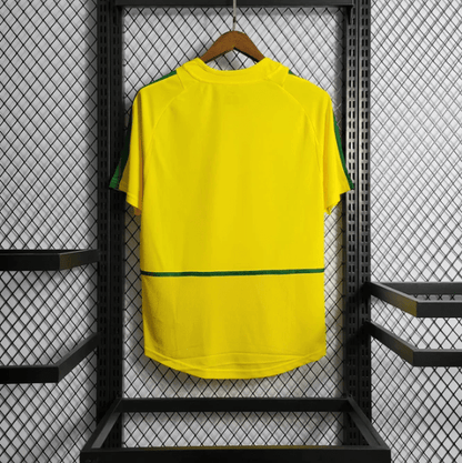 Camiseta de local de Brasil 2002