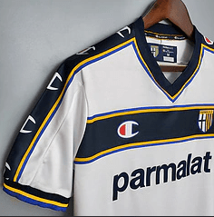 Camiseta local del Parma 2002/03