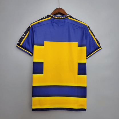 Camiseta local del Parma 2001/02