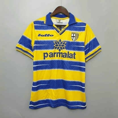 Camiseta local del Parma 1998/99