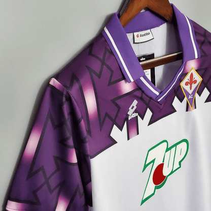 Camiseta de visitante de la Fiorentina 1992/93