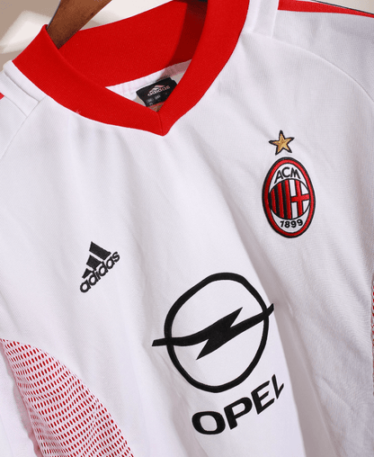 Camiseta local del AC Milan 2002/03