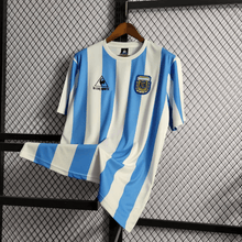 Camiseta local de Argentina 1986