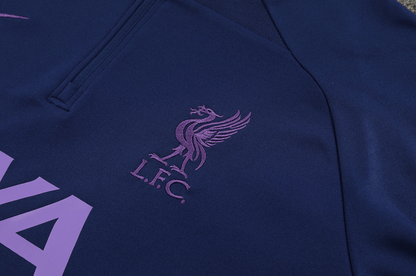 Camisa de media cremallera del Liverpool