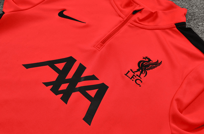 Camisa de media cremallera del Liverpool