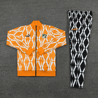 Chándal de Costa de Marfil con chaqueta