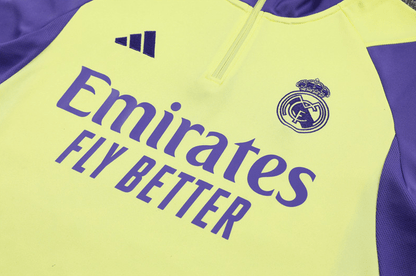 Camiseta de media cremallera del Real Madrid