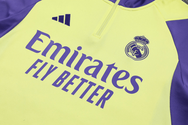 Camiseta de media cremallera del Real Madrid