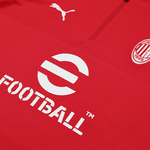 Camiseta con media cremallera del AC Milan