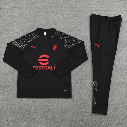 Camiseta con media cremallera del AC Milan