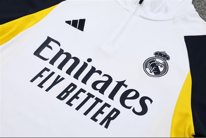Camiseta de media cremallera del Real Madrid