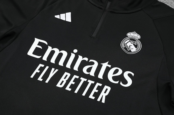 Camiseta de media cremallera del Real Madrid