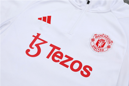 Chándal con media cremallera del Manchester United