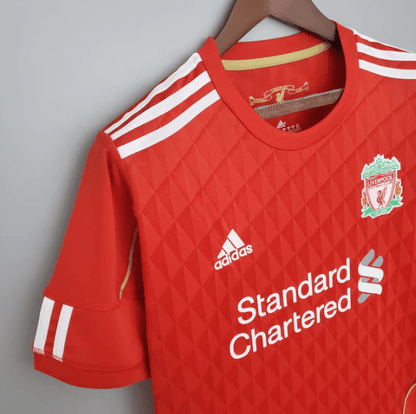 Camiseta local del Liverpool 10/11