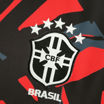Entrenamiento de la selección brasileña de fútbol rojo y negro 2022