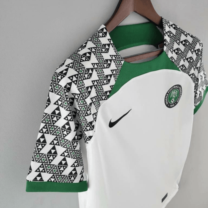 Camiseta de visitante de la selección nacional de Nigeria 2022