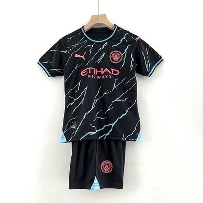 Kit infantil del Manchester City 23/24