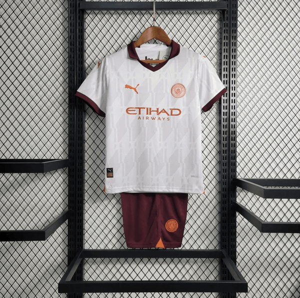 Kit infantil del Manchester City 23/24