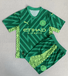 Kit infantil del Manchester City 23/24