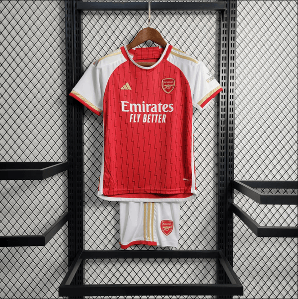 Kit local infantil del Arsenal 23/24