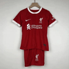 Kit local infantil del Liverpool 23/24
