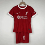 Kit local infantil del Liverpool 23/24