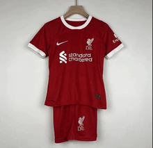 Kit local infantil del Liverpool 23/24