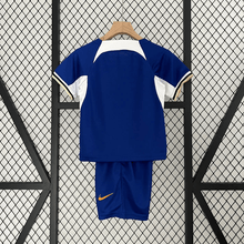 Kit local infantil del Chelsea 23/24