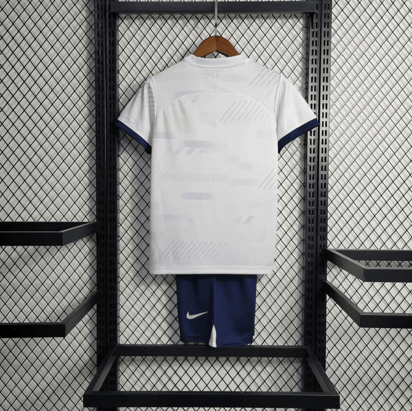 Kit local infantil del Tottenham 2023/24