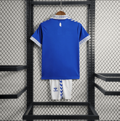 Kit local infantil del Everton 2023/24