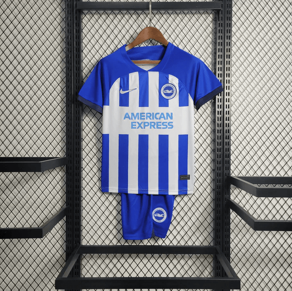 Kit local infantil del Brighton 2023/24
