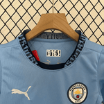 Kit local infantil del Manchester City 2024/25