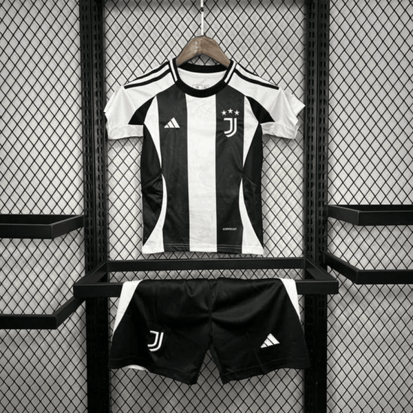 Kit local infantil de la Juventus 2024/25