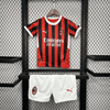 Kit infantil del AC Milan 2024/25
