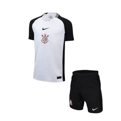 Conjunto infantil Corintios I 25/26 - Blanco