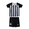 Conjunto infantil Santos II 25/26 - Blanco y negro
